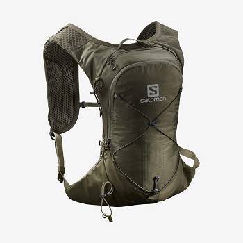 Salomon XT 6 Men's Backpacks Olive | AU-O1439