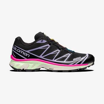 Salomon XT-6 Men's Sneakers Black / Purple | AU-O1343