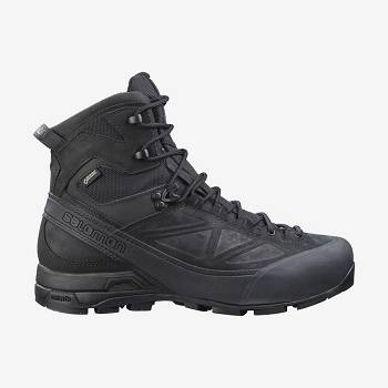 Salomon X ALP GORE-TEX FORCES Women's Tactical Boots Black | AU-O1250