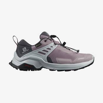 Salomon X RAISE GORE-TEX Women's Hiking Shoes Purple | AU-N2492