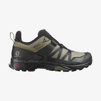 Salomon X ULTRA 4 GORE-TEX Men's Hiking Shoes Olive / Black | AU-O1854