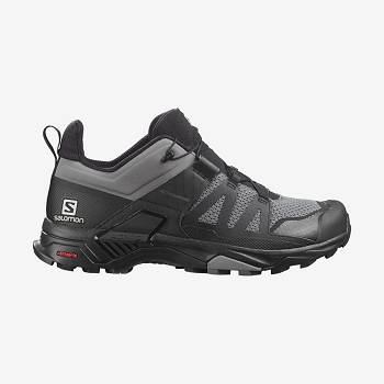 Salomon X ULTRA 4 Men's Hiking Shoes Grey / Black | AU-L2033