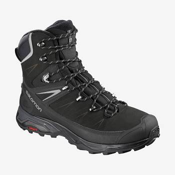 Salomon X ULTRA WINTER CLIMASALOMON™ 2 Men's Waterproof Boots Black | AU-O1180